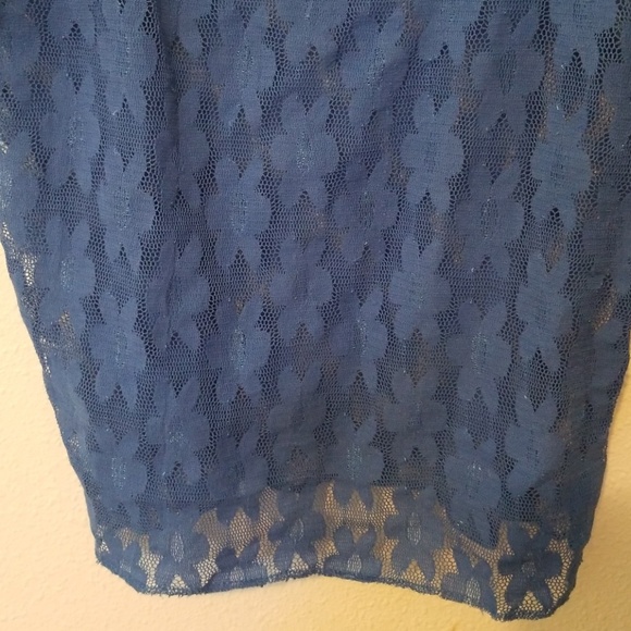 Max Grey Laced Top - Picture 3 of 4